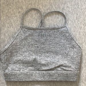 NoBull High-Neck Sports Bra (Plush Heather)